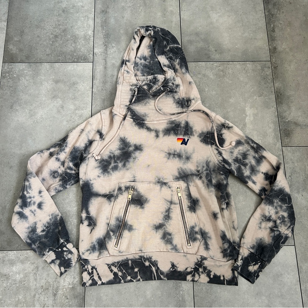 Aviator Nation Ninja Hoodie Tie Dye pullover XS - Picture 2 of 7